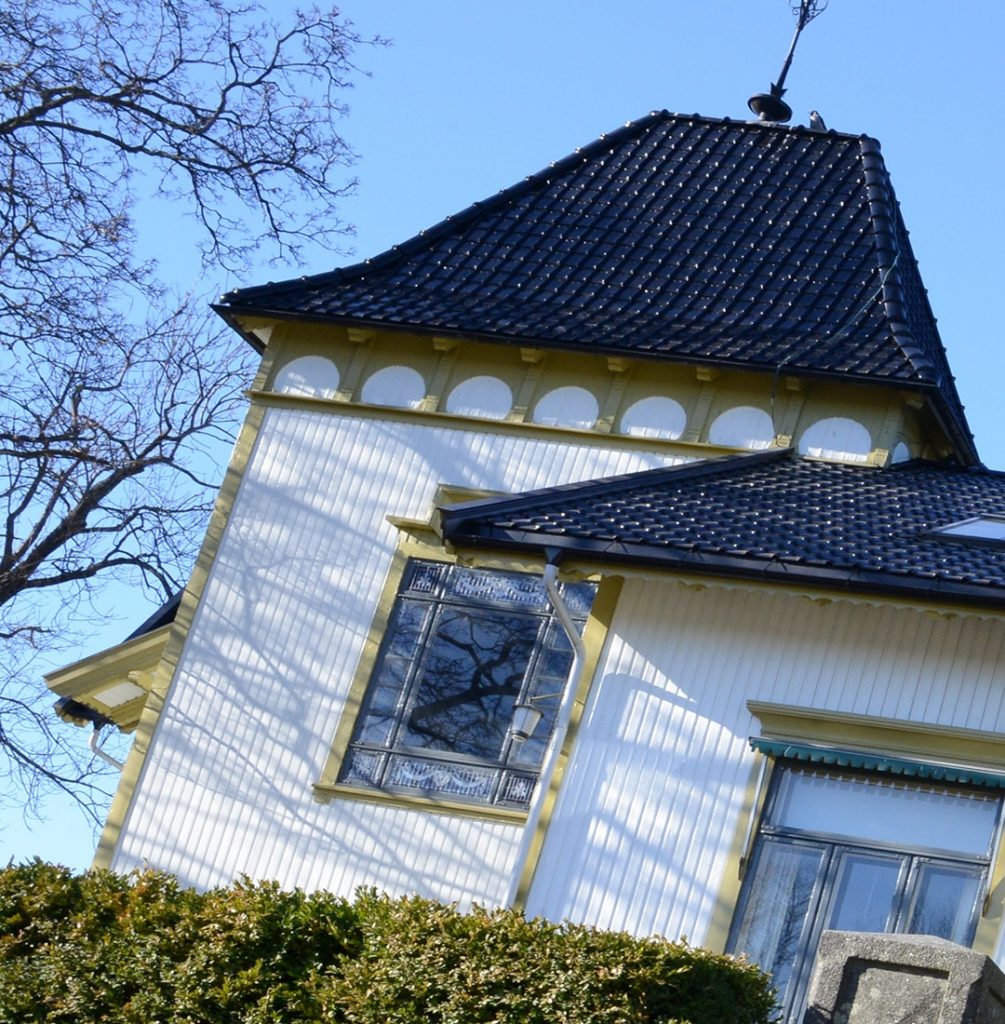 Et riktig gammelt signalbygg i Tønsberg